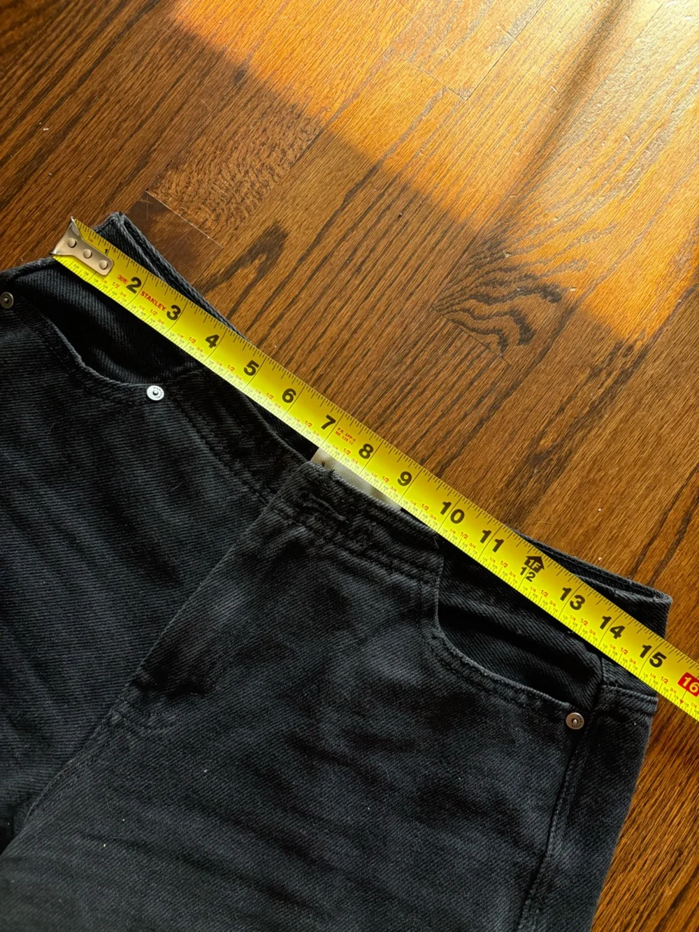 Wide leg jeans